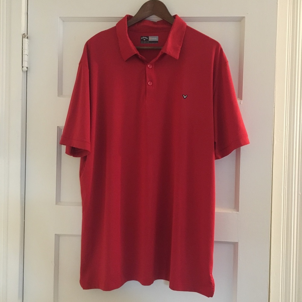 NWOT! Men’s Callaway r/b opti-dri polo